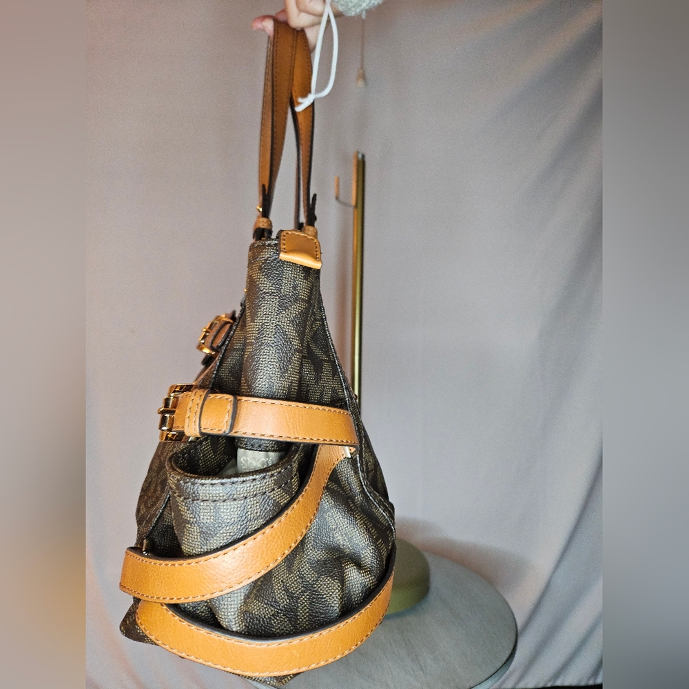 Michael Kors Brown and Tan Satchel - Picture 8 of 14